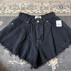NWT Free People Harlie Denim Shorties